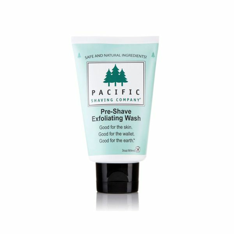 Pacific Shaving Pre-Shaving Exfoliating